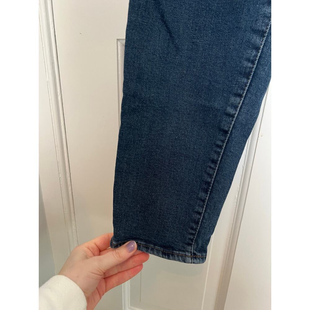 Old Navy O.G. Straight High Rise Jeans Secret Slim Pockets Dark Wash Women's 4 - Picture 9 of 10